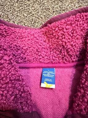 Old Navy Better Sweater Fleece Jacket Size L Pink